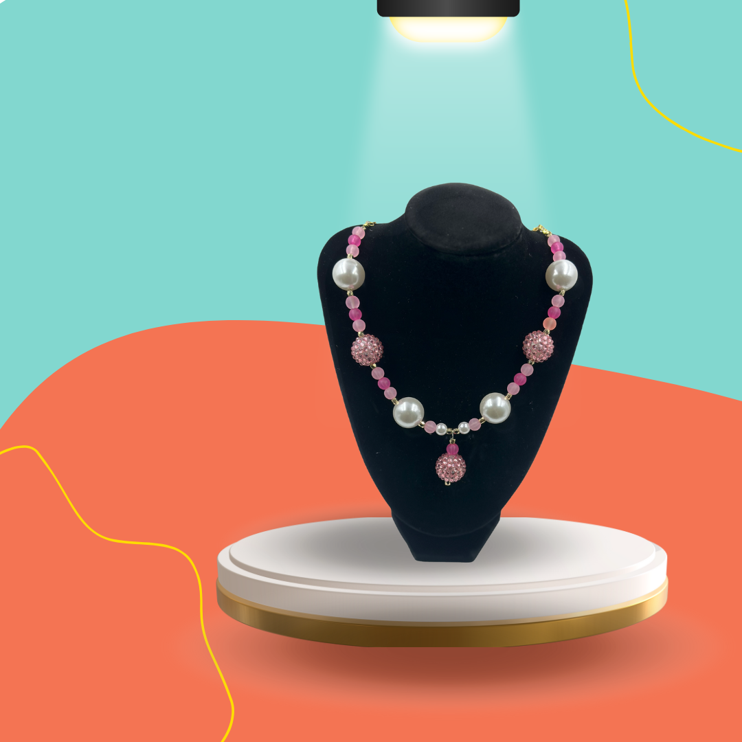 Necklace Lovely Pink