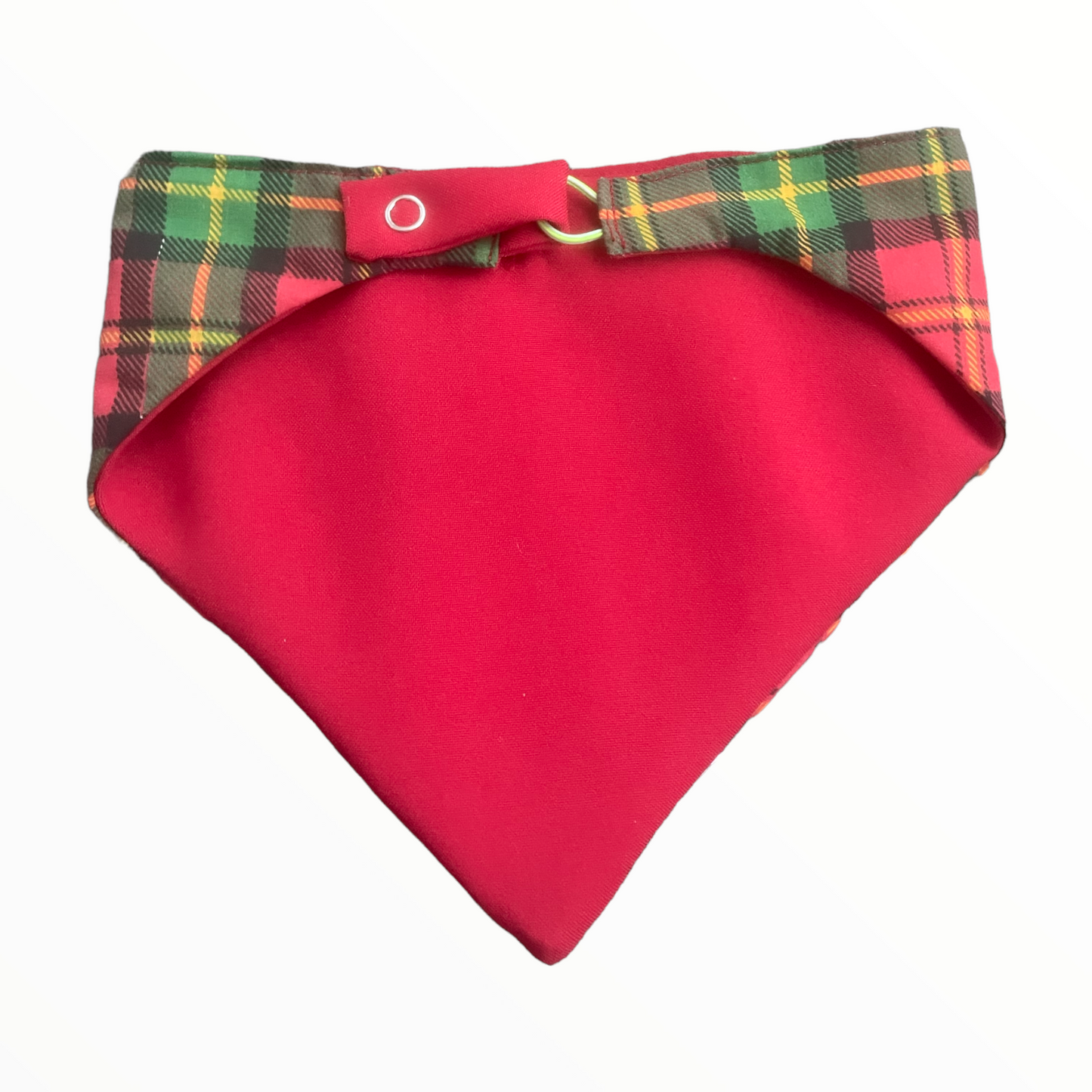 Christmas dog bandana-tuxedo