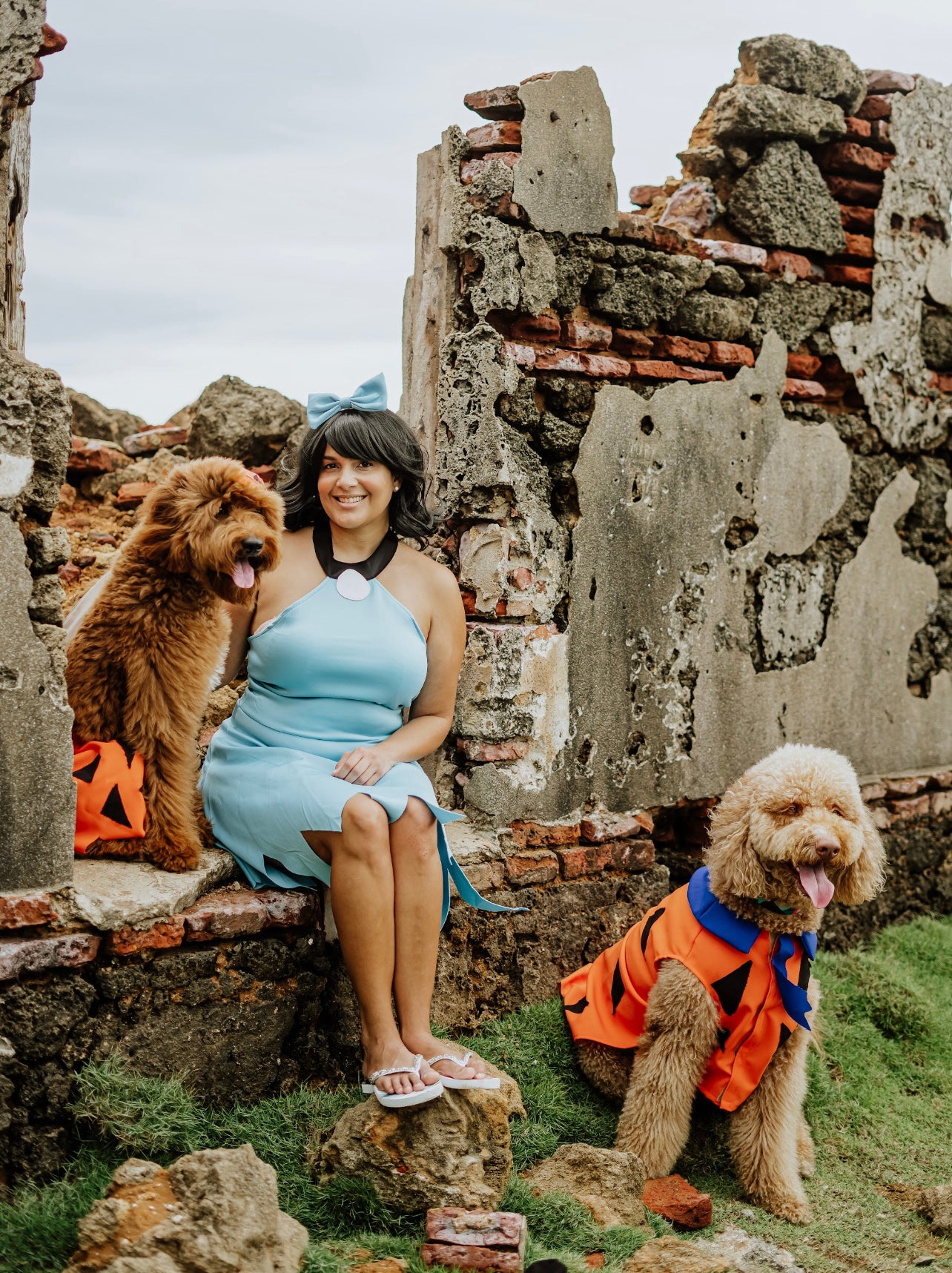 Fred Flinststone Pet Custome