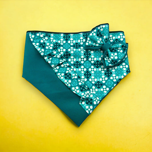 Bandana Emerald Green Mosaic