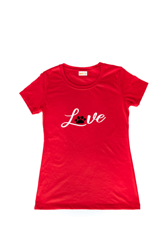 San Valentin - Love Red T Shirt
