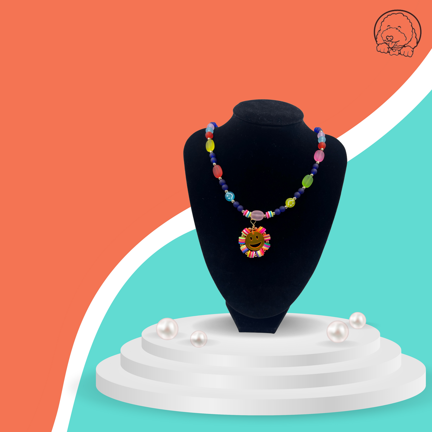 Necklace (happy flower)