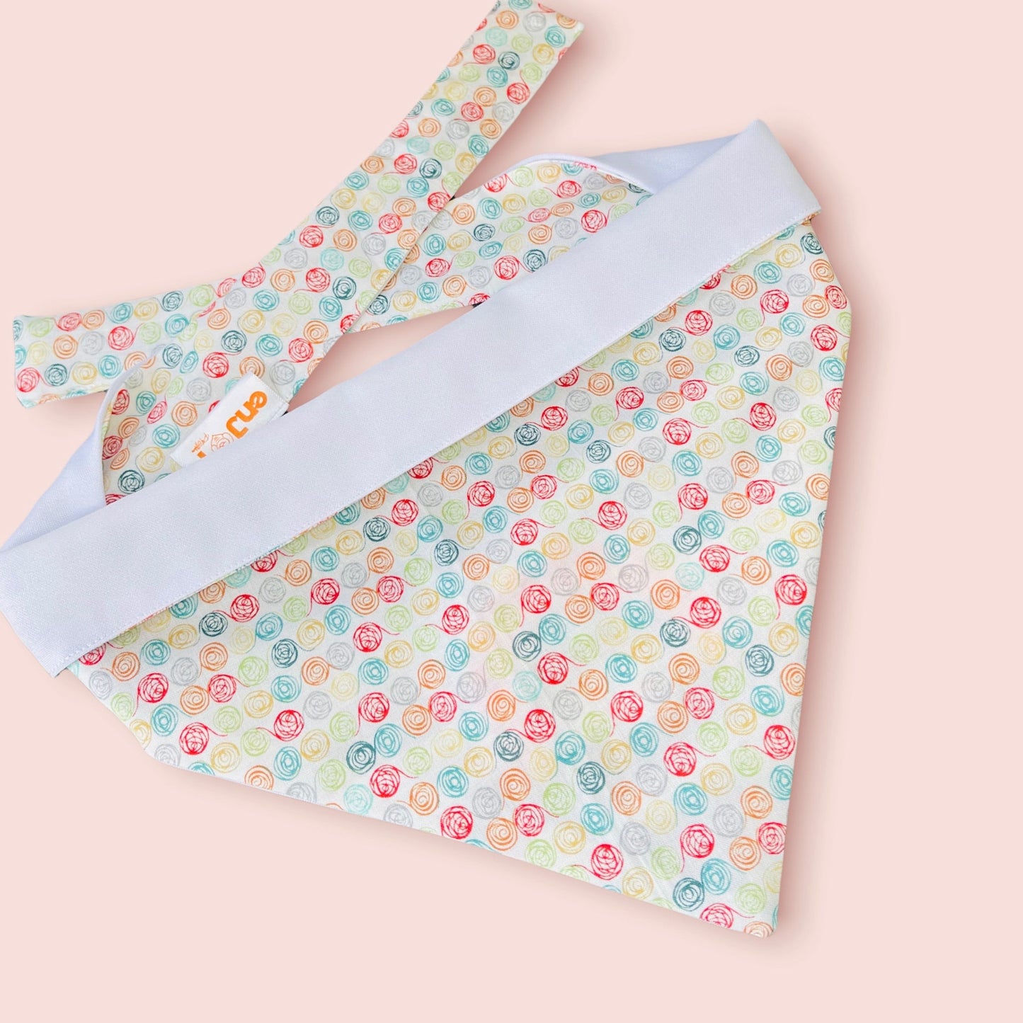 Bandana Lovely Rainbow bordada 2-in1