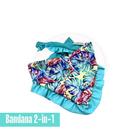 Bandana 2-in-1 tropical