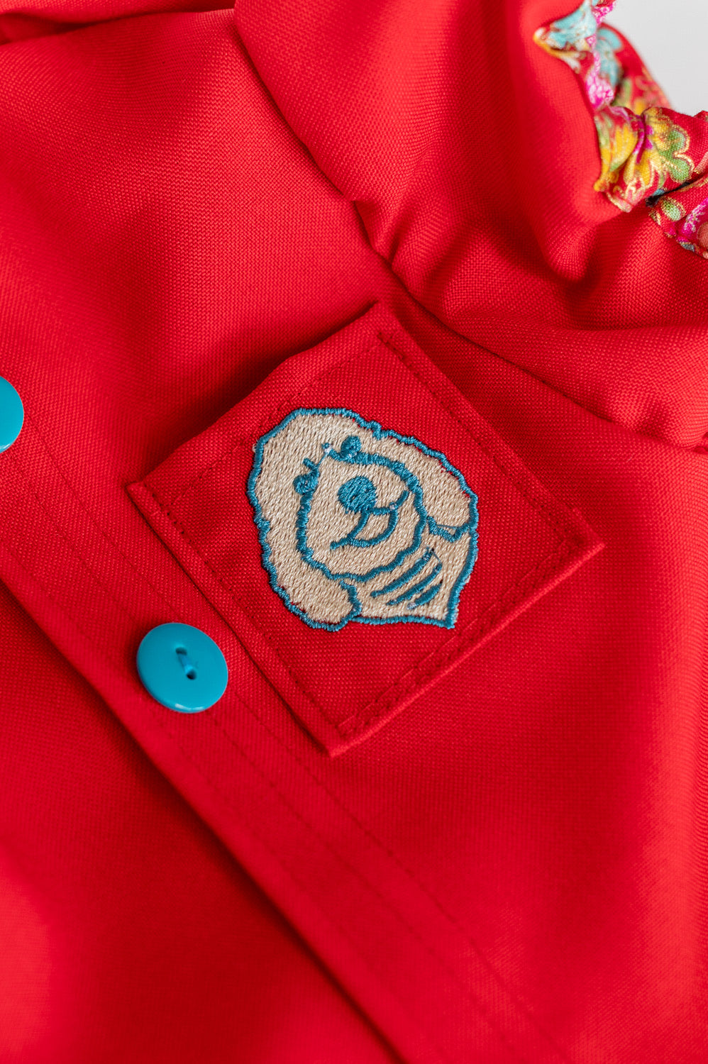 Red Flower Polo
