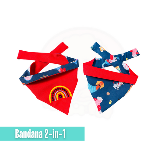 Bandana Lovely doggie 2-in-1