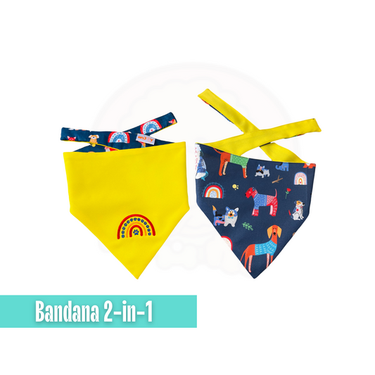 Bandana Lovely doggie 2-in-1